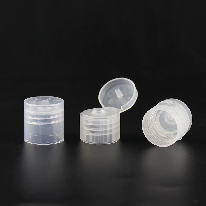 Screw Cap Plastic Lids 18m 20mm 24mm 28mm Cosmetic Packaging Plastic Flip Top Cap