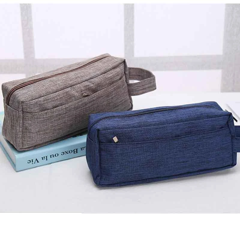 600d Two Tone Factory Directly Made Men′s Shaving Wash Bag Travel Toiletry Made in China for Wholesale