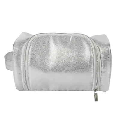 Emballage de stockage OEM / ODM Beauté Lavage promotionnel Maquillage Sacs de maquillage de toilette en cuir Coffret cadeau de toilette Bijoux Bagages de voyage Sac cosmétique personnalisé