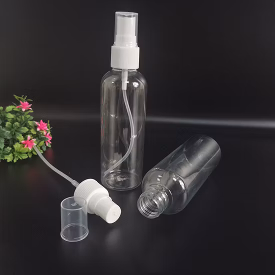 Bouteilles de pulvérisation de brouillard de parfum de nettoyage en plastique vides et rechargeables pour animaux de compagnie